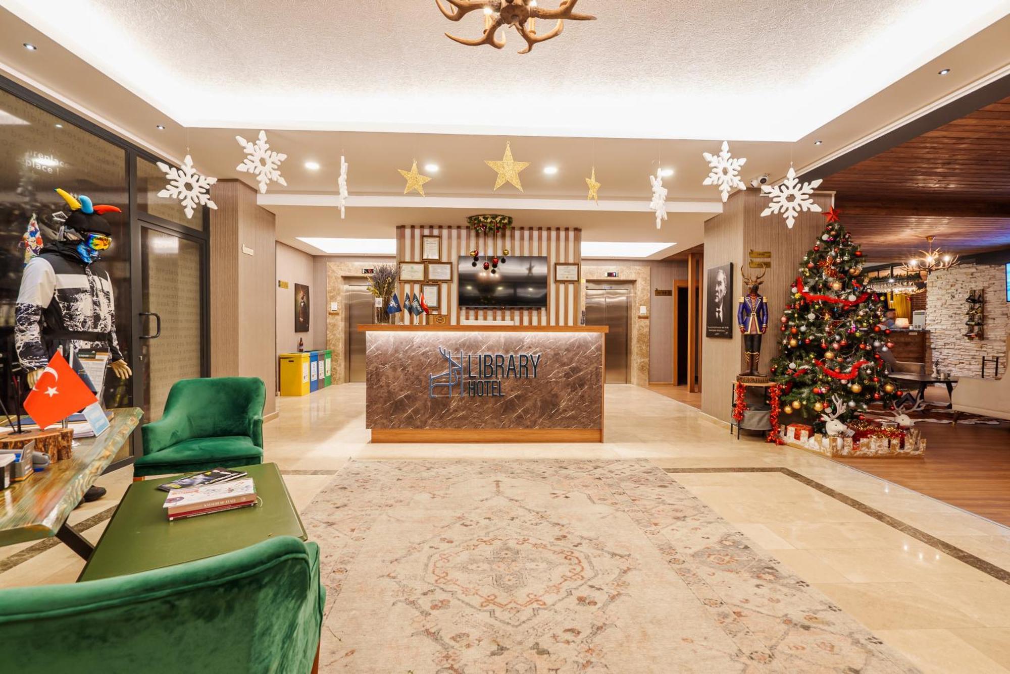 Library Hotel Erciyes Кайсери Экстерьер фото